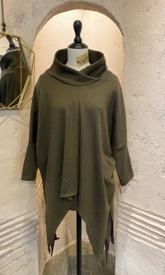 Asymmetry Dolman Sleeve
